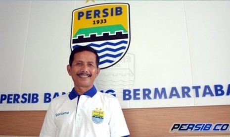 Pelatih Persib Bandung, Djajang Nurjaman.