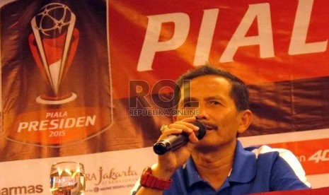 Pelatih Persib Bandung, Djajang Nurjaman.