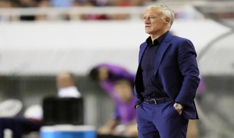 Pelatih timnas Prancis Didier Deschamps.