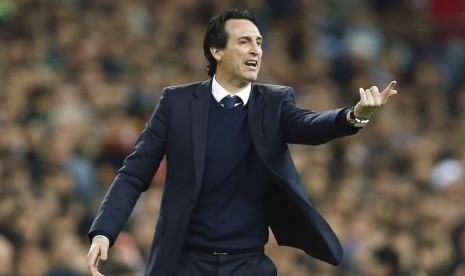 Pelatih Arsenal Unai Emery