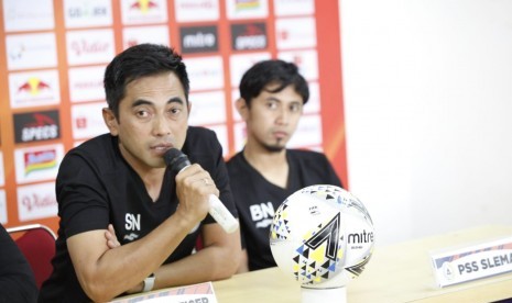 Pelatih PSS Sleman Seto Nurdiantoro