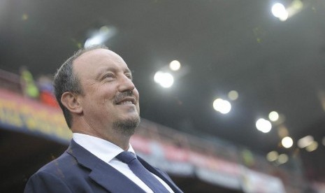 Pelatih Rafa Benitez.