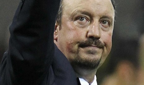 Pelatih Rafael Benitez.