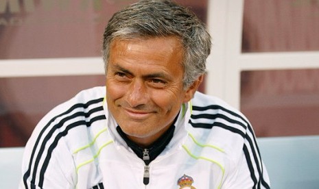 Pelatih Real Madrid, Jose Mourinho.