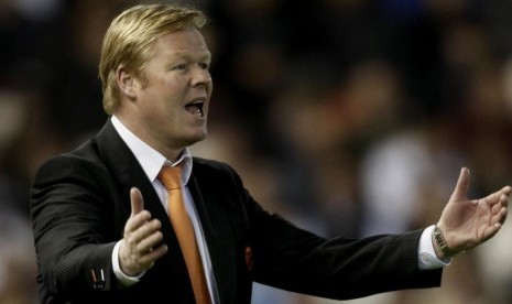 Pelatih Ronald Koeman.