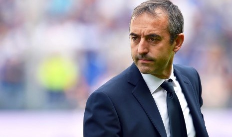 Pelatih Sampdoria, Marco Giampaolo.