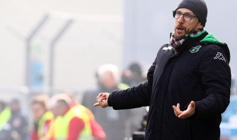 Pelatih Sassuolo, Eusebio Di Francesco.