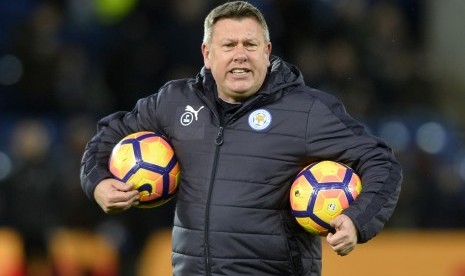 Pelatih sementara Leicester City, Craig Shakespeare.