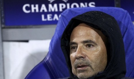 Pelatih Sevilla, Jorge Sampaoli.