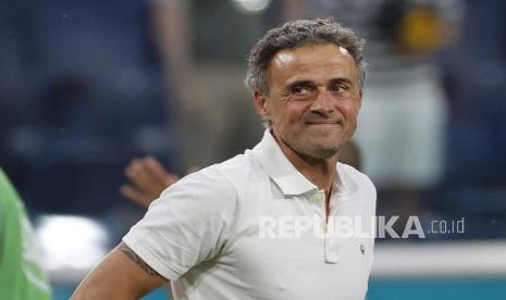 Pelatih Spanyol Luis Enrique