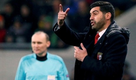 Pelatih Sporting Braga Paulo Fonseca.