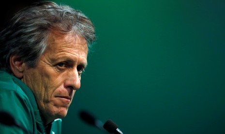 Pelatih Sporting Lisbon, Jorge Jesus.