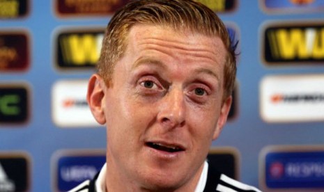 Pelatih Swansea City, Garry Monk.