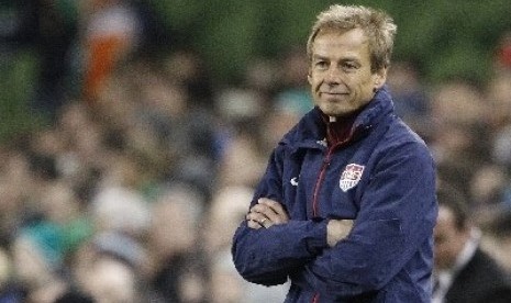 Legenda Inter Milan asal Jerman, Juergen Klinsmann. Klinsmann berharap para jugador Inter Milan bermain tanpa beban di markas Liverpool pada leg kedua babak 16 besar Liga Champions musim 2021/2022.