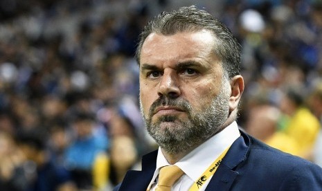 Pelatih timnas Australia Ange Postecoglou.