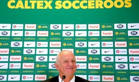 Pelatih timnas Australia Graham Arnold menantikan laga timnya di Copa America 2020 melawan Argentina.