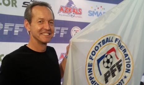 Pelatih timnas Filipina, Thomas Dooley.