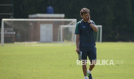 Pelatih Timnas Indonesia Luis Milla.