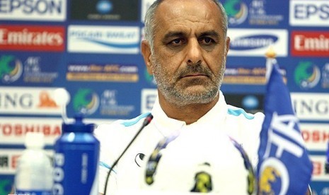 Pelatih timnas Iran U-19, Ali Doustimehr.