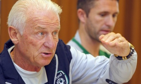 Pelatih Timnas Irlandia Giovani Trapattoni 