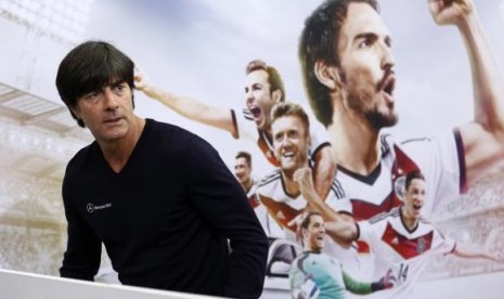 Pelatih timnas Jerman, Joachim Loew.