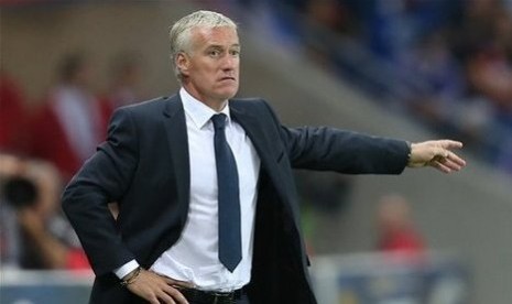 Pelatih timnas Prancis, Didier Deschamps.