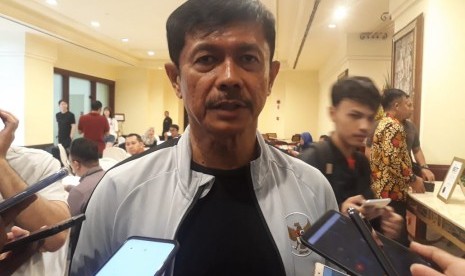 Pelatih timnas Indonesia U-22 Indra Sjafri.