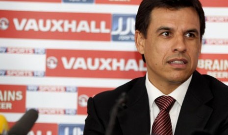 Pelatih timnas Wales, Chris Coleman.