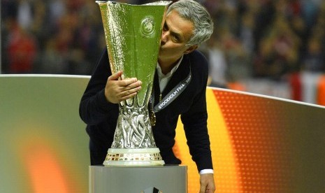 Pelatih Tottenham Hotspur Jose Mourinho.