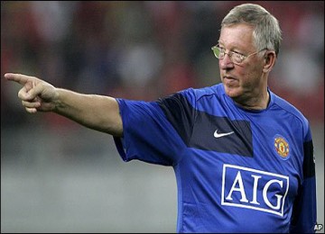 Pelatih MU, Alex Ferguson