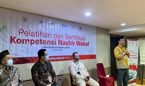 Pelatihan dan sertifikasi nazir oleh WMI dan BWI