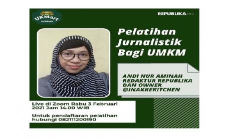 Pelatihan Jurnalistik untuk UMKM