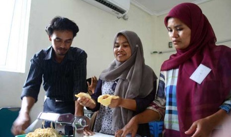 Pelatihan kewirausahaan di Unida, Bogor.