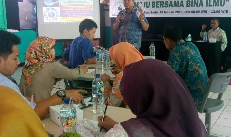 pelatihan peningkatan mutu pendidikan dengan tema 'Pembelajaran Abad 21', Sabtu (13/1). 