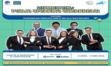 Pelatihan Public Speaking Kominfo-GNLD