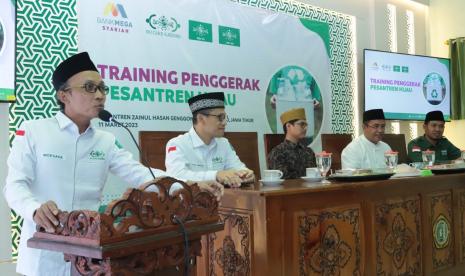 Pelatihan Santri Penggerak Pesantren Hijau kembali digelar oleh LAZISNU PBNU, RMINU dan LPBINU, 