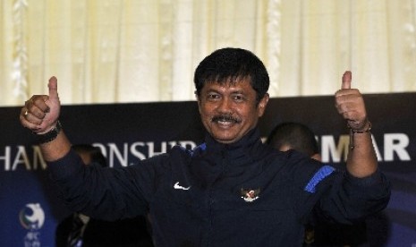 Pelatin timnas U-19 Indonesia Indra Sjafri.