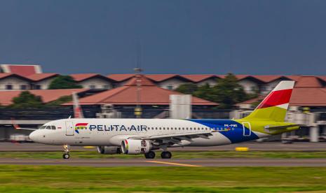 Pelita Air membuka rute baru Jakarta-Medan menjelang Nataru. 