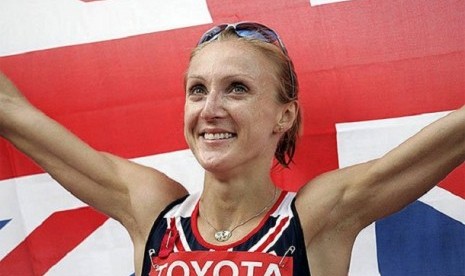 Peluang Paula Radcliffe menyabet medali emas di Olimpiade London 2012 setelah mengalami cedera kaki.