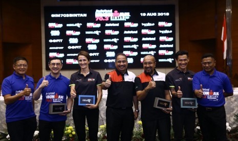 Peluncuran ajang triathlon Ironman 70.3 Bintan 2018 