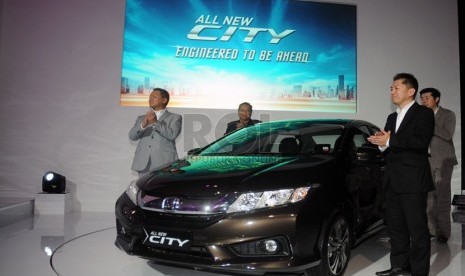 Peluncuran All New Honda City di Jakarta, Kamis (24/4). 