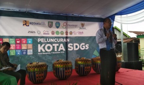 Peluncuran Bengkulu sebagai Kota SDGs.