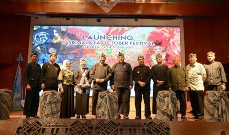 Peluncuran event Tasikmalaya Oktober Festival di Gedung Sapta Pesona, Rabu (4/10).