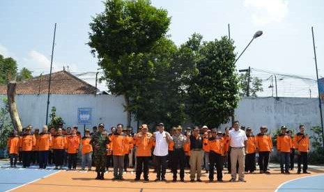  Peluncuran Kampung Tangguh Bencana (KTB) di Kampung Mangkukusuman, Kelurahan Baciro, Kecamatan Gondokusuman, Kota Yogyakarta.