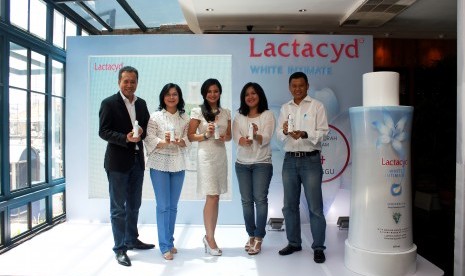 Peluncuran Lactacyd White Intimate, Rabu (17/12), di Jakarta.