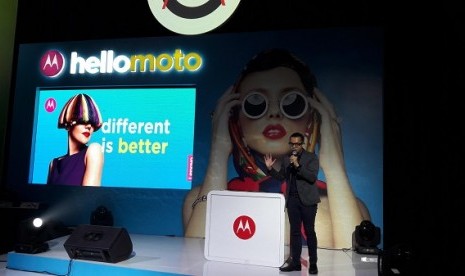 Peluncuran Moto Z dan Moto Z Play di Jakarta, Rabu (25/1).