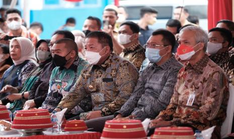 Peluncuran Program Percontohan Desa Anti Korupsi berlangsung di Desa Pakatto, Kecamatan Bontromarannu, Kabupaten Gowa, Provinsi Sulawesi Selatan, pada Selasa (7/6/2022). Mengambil tema ‘Berawal dari Desa Kita Wujudkan Indonesia Bebas Korupsi’, kegiatan ini bertujuan untuk membangun budaya antikorupsi dari level masyarakat desa.