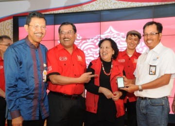 Peluncuran program Telkomsel Siaga