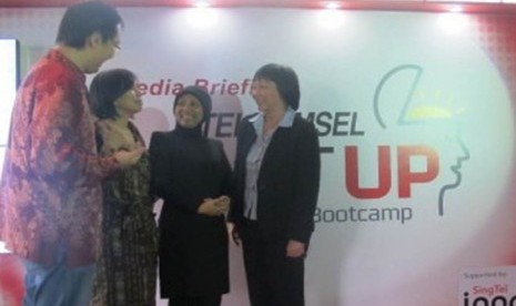 Peluncuran Telkomsel Startup Bootcamp di Jakarta