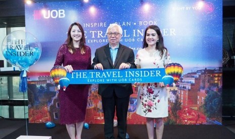 Peluncuran UOB Indonesia travel marketplace The Travel Insider di Jakarta, Senin (20/1).